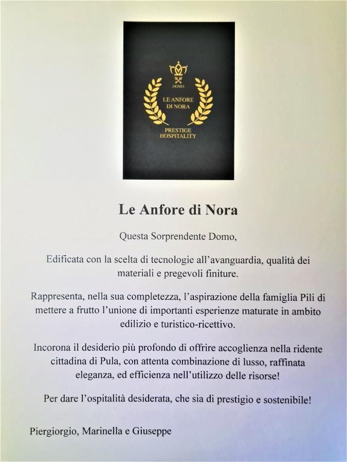 Le Anfore Di Nora Domo Pula Buitenkant foto